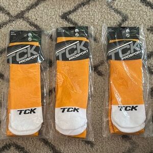 TC Athletic Gold and White Socks